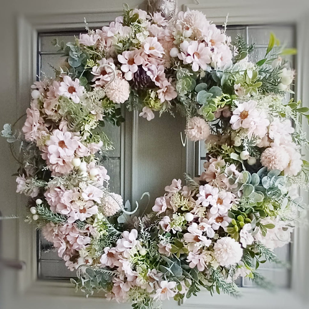 Wreath Neutral Floral