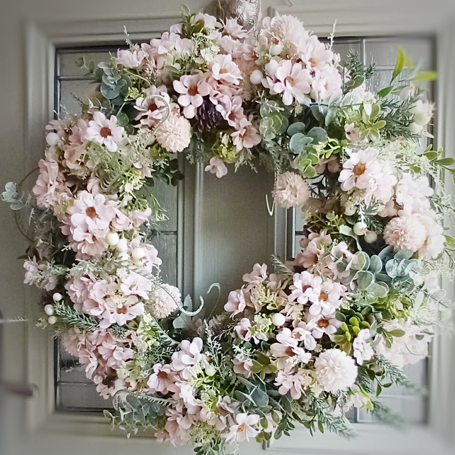 Wreath Neutral Floral