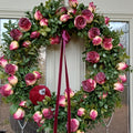 Wreath Mulberry Roses